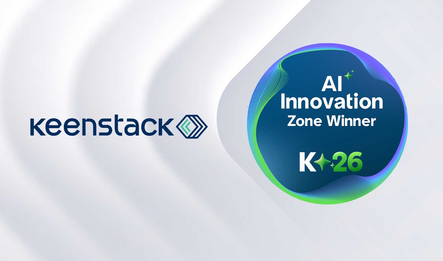 KeenStack Knowledge26 award recognition